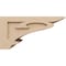 Ekena Millwork 10"W x 20"D x 10"H Wide Mayflower Rough Cedar Woodgrain TimberThane Corbel, Primed Tan CORUR10X20X10MAYRCPR - alternate 3